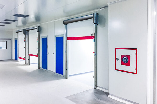 GS AUTO PHARMA high speed cleanroom roller shutter door