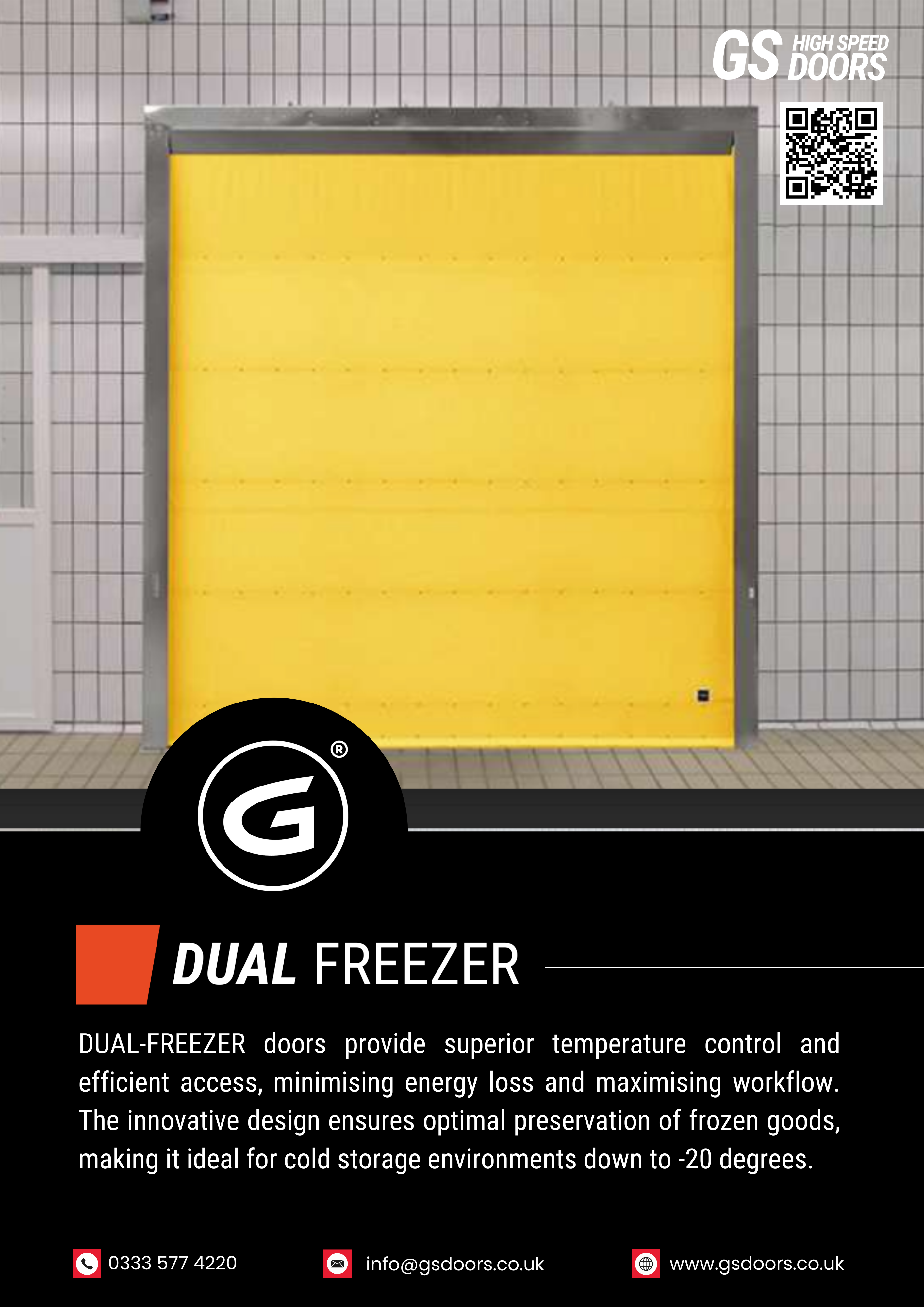 DUAL FREEZER brochure page