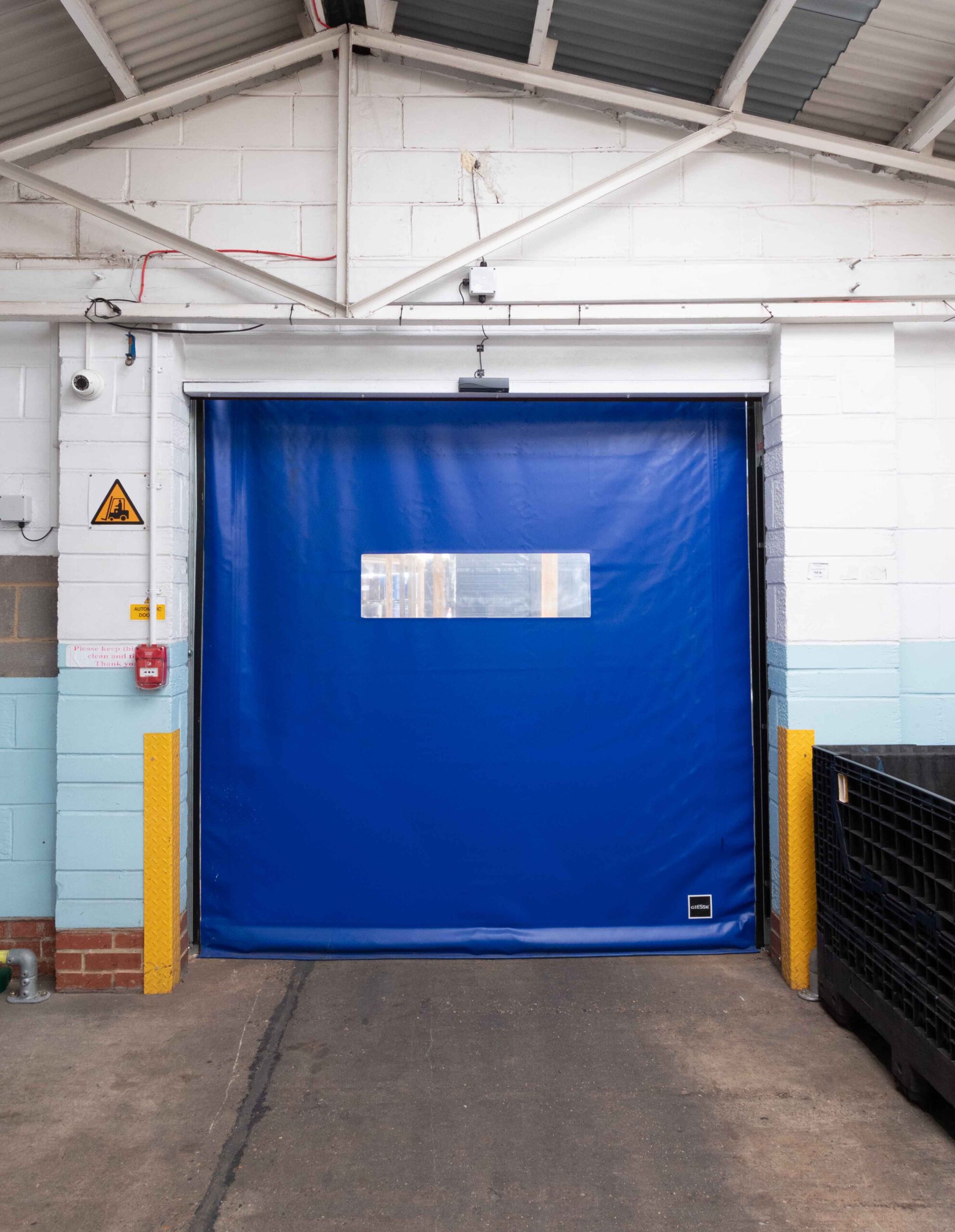 Food factory high speed roller door - GS Doors