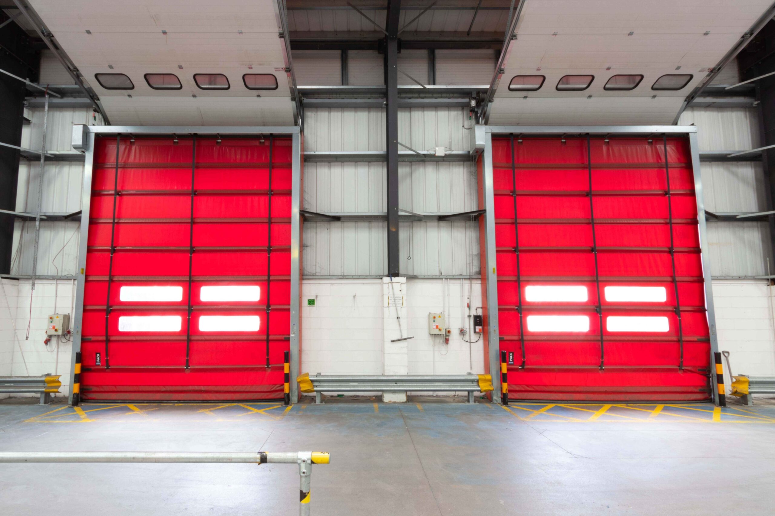 Folding high speed doors by GS Doors Ltd