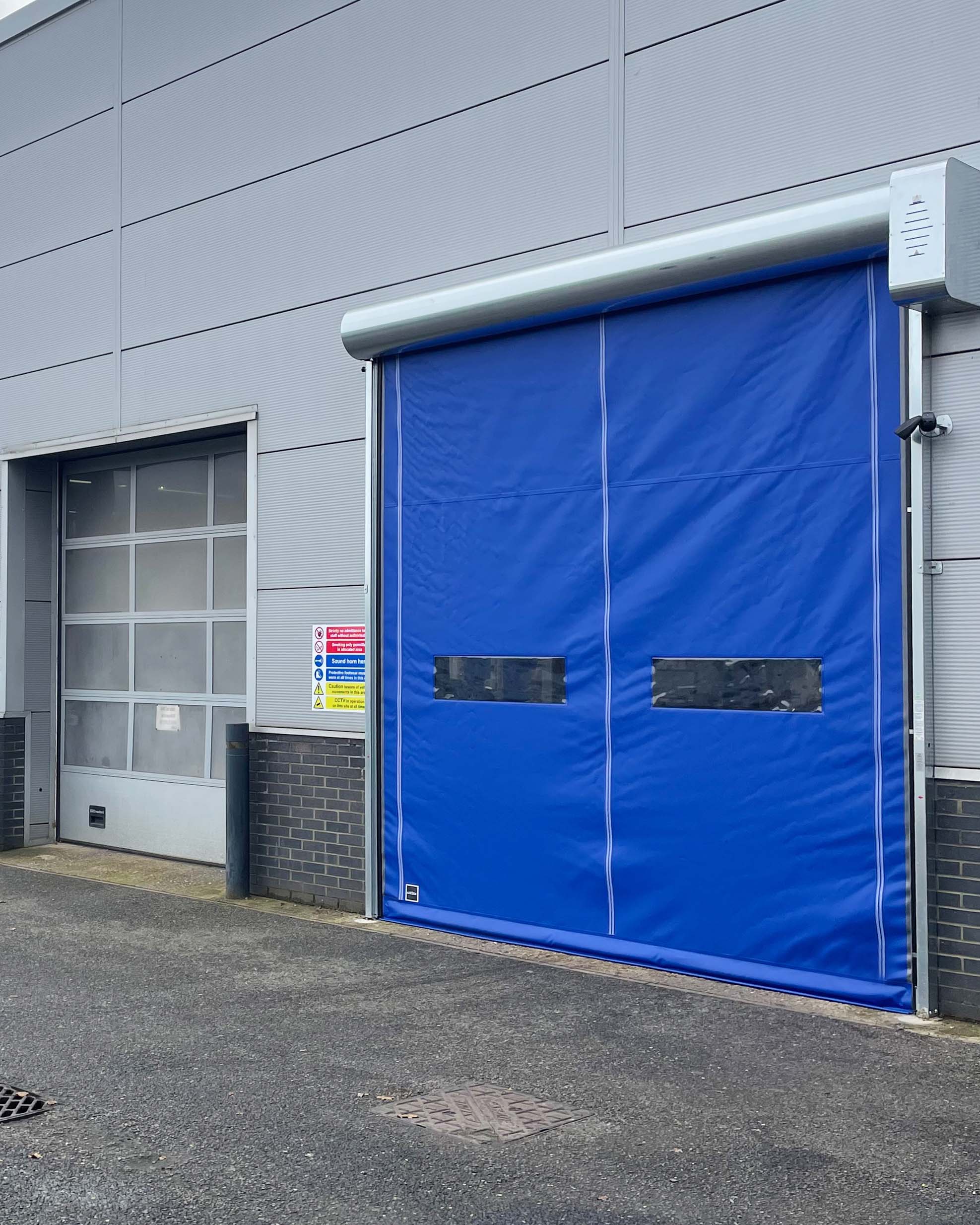 Manufacturing rapid roll door