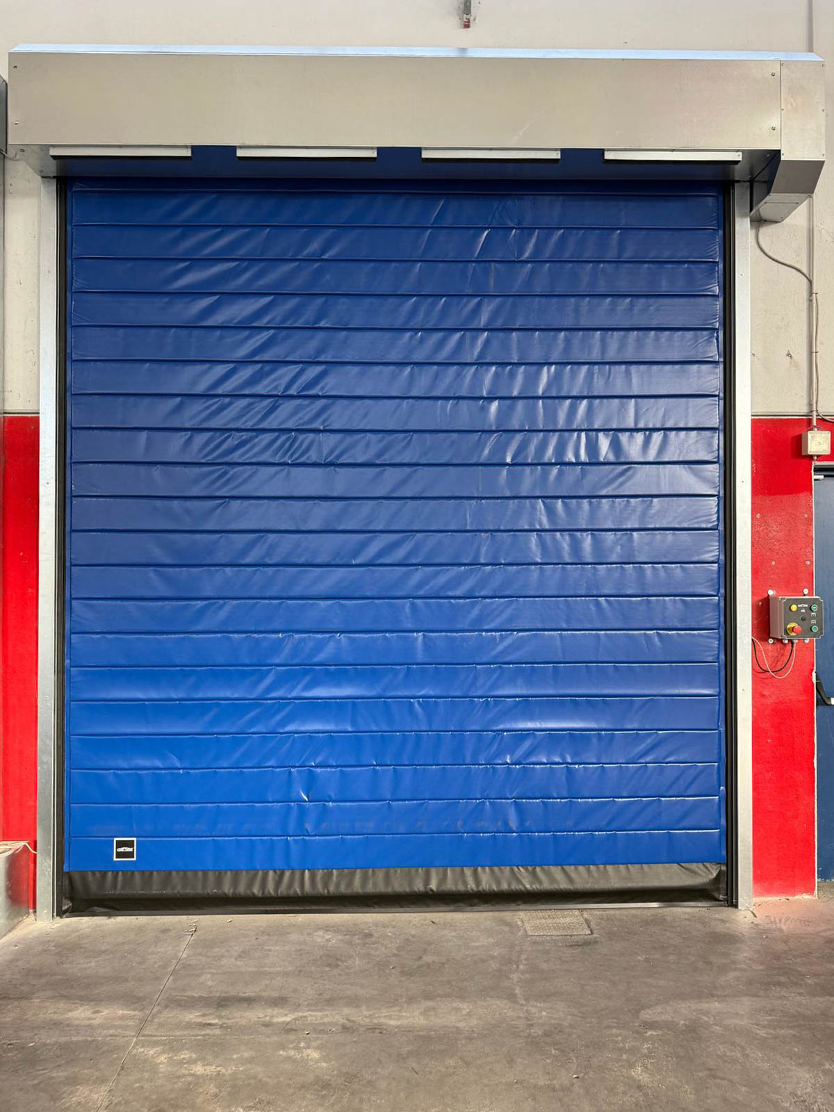 Cold room industrial air door