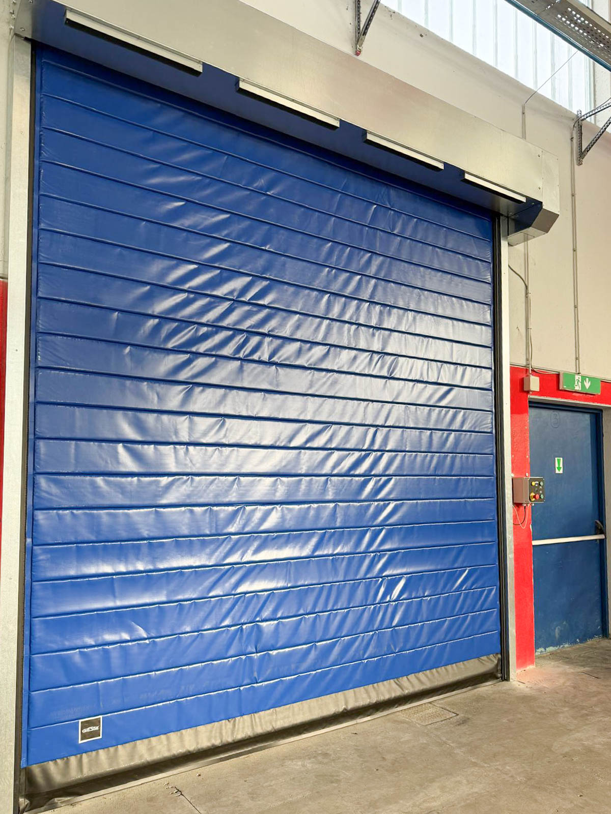 Industrial air door for cold storage