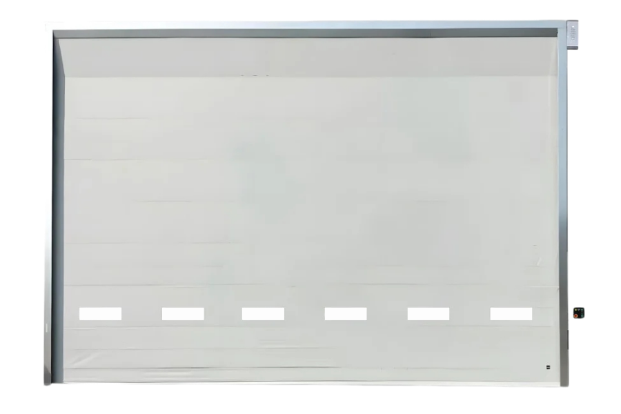 DUAL-AIR large external industrial door