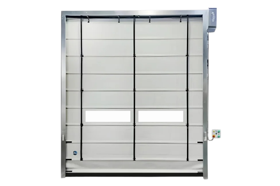 FOLD-UP industrial folding door